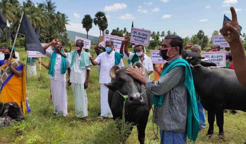 IDPL Pipeline farmers protest